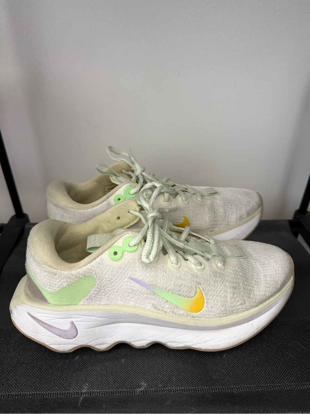Nike Women’s Pale Green & Yellow Running Sneakers